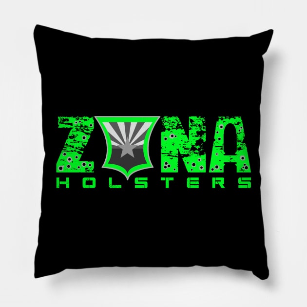 Zombie green Zona Pillow by zonaholsters