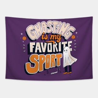 Ghosting Is My Favorite Sport // Cute Anti Social Tapestry