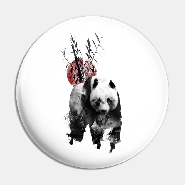 Rising Sun Panda Pin by ruifaria