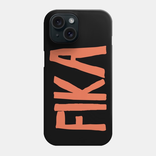 Fika Phone Case by 66LatitudeNorth