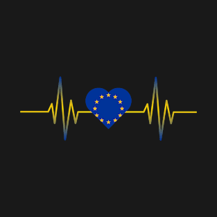 European Union Heartbeat T-Shirt