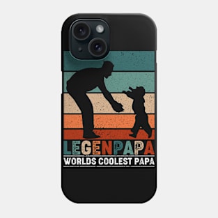 Fathers Day Grandpa LegenGrandpa World's Coolest Grandpa Phone Case