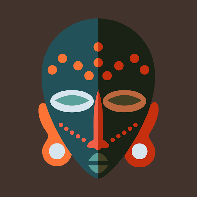 AFRICAN TRIBAL MASK by ReignGFX