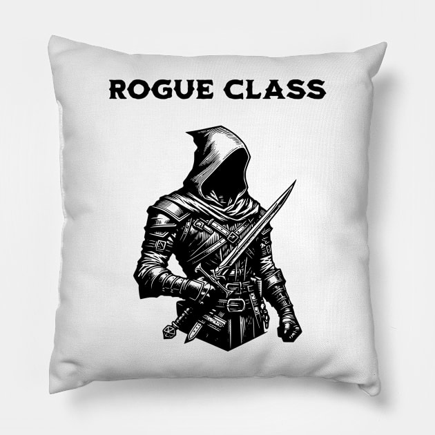 Rogue Class Pillow by DMcK Designs