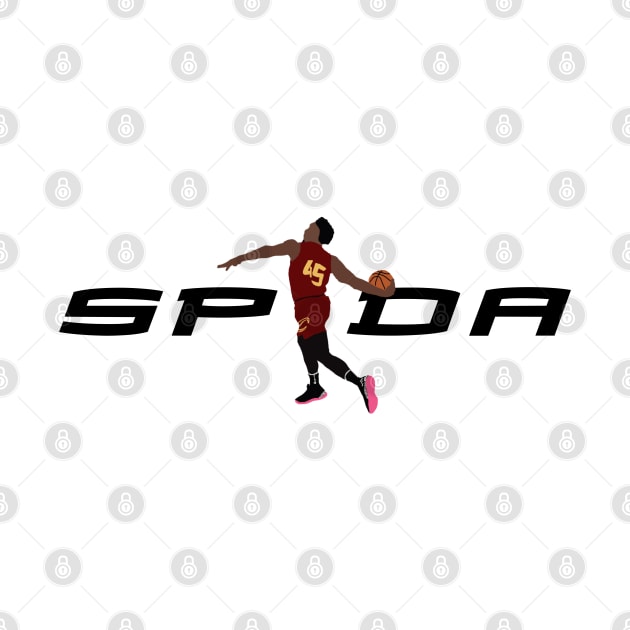 Donovan Mitchell - Spida Cleveland Cavaliers by SportCulture