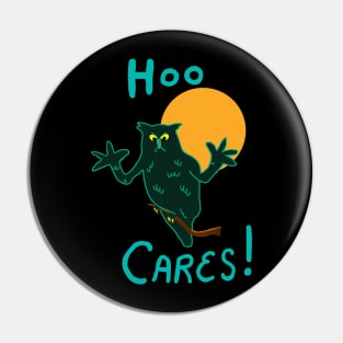 Hoo Cares! Pin