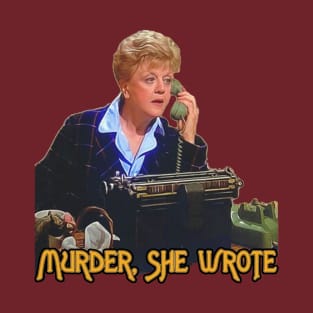 Murder, She Wrote Hanging Phone T-Shirt