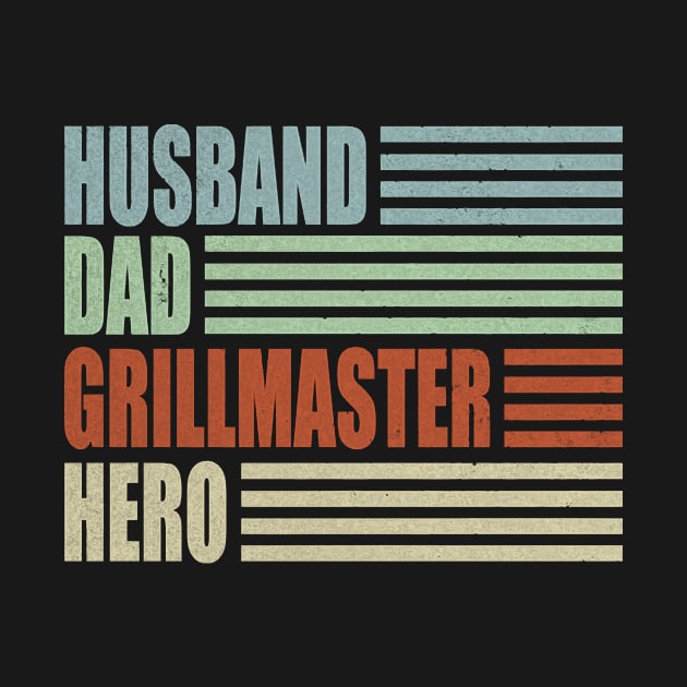 Husband Dad Grillmaster Hero Father's Day by Hopkinson