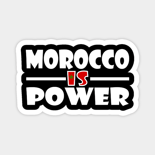 Morocco is power Magnet by Milaino