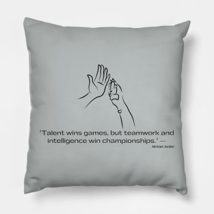 Talent - Dog Teamwork Pillow