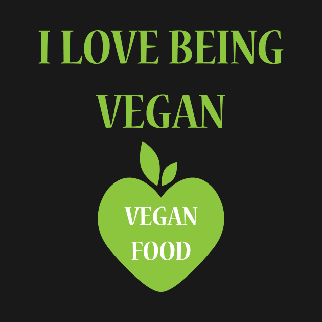I Love Being Vegan by JevLavigne
