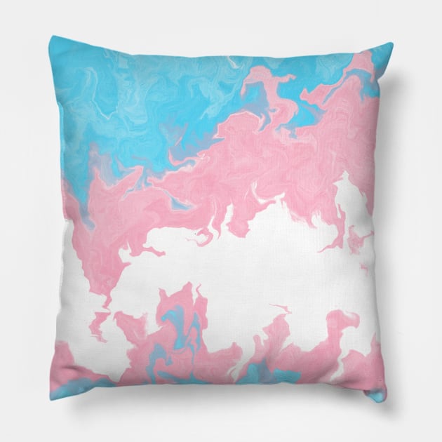 --The Fluid Collection -- Pillow by AlienClownThings