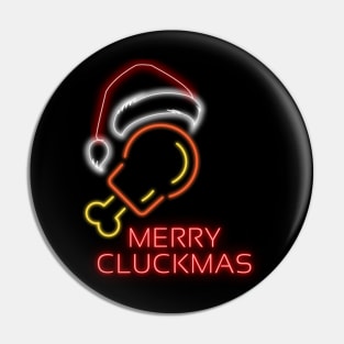 Merry Cluckmas Pin