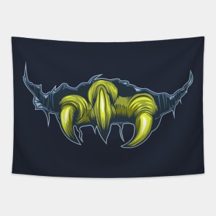 Paw beast  fingers Tapestry