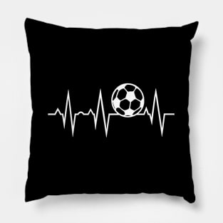 Soccer Heartbeat Pillow