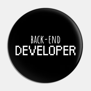 Backend developer Pin