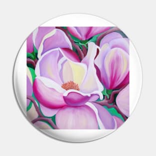 magnolia bloom Pin