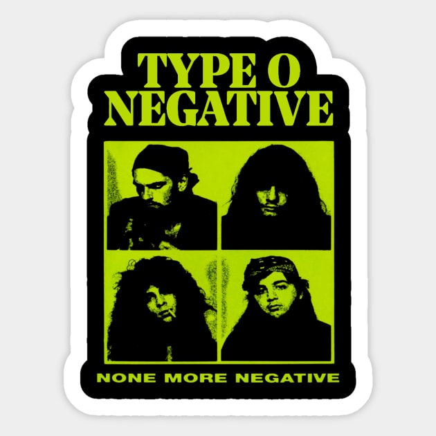 Type O Negative T-Shirt None More Negative Type O Negative T-Shirt None More Negative