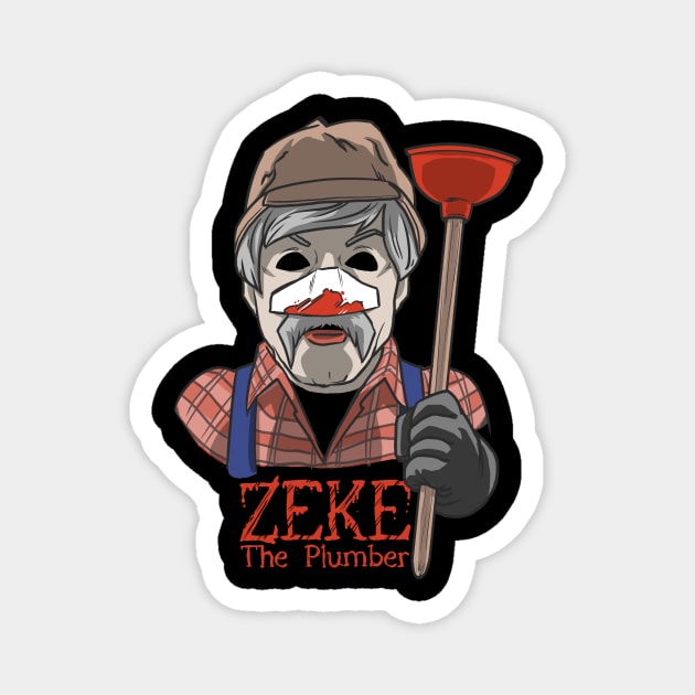 Zeke The Plumber Magnet by azureaerrow