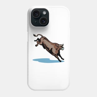 Bucking Bull Retro Phone Case