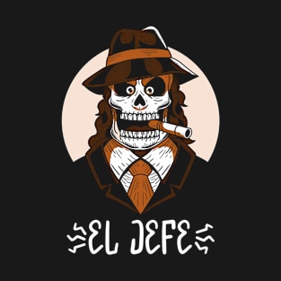 Mafia Skull El Jefe T-Shirt