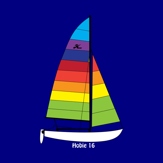 Hobie 16 Sailboat by CHBB