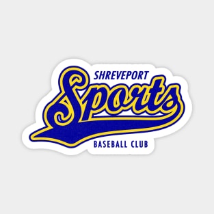 Defunct Shreveport Sports Baseball Magnet