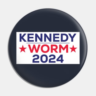 Robert Kennedy RFK Jr. Worm 2024 Pin