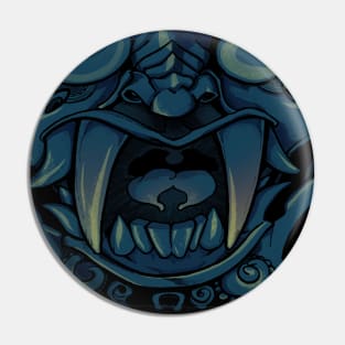 Oni Mask - Blu Pin