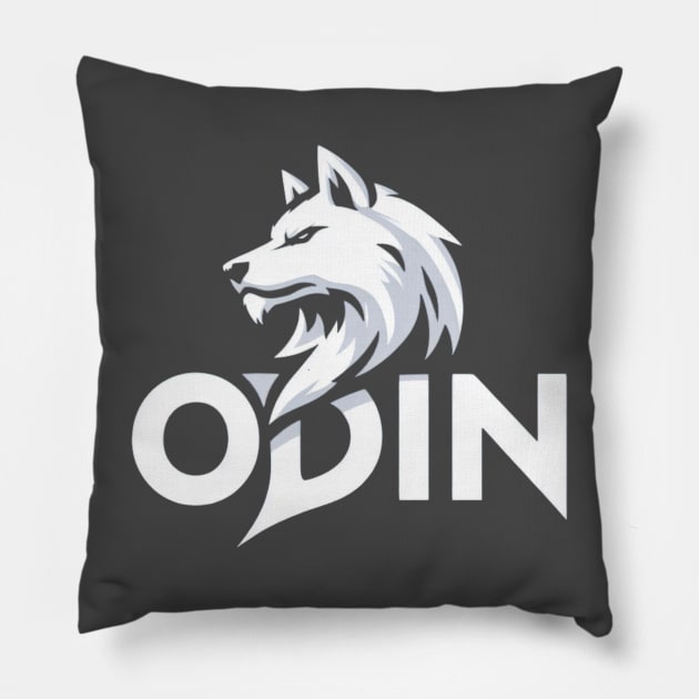 Odin The White Swiss Shepherd Pillow by Odin - The White Swiss Shepherd 