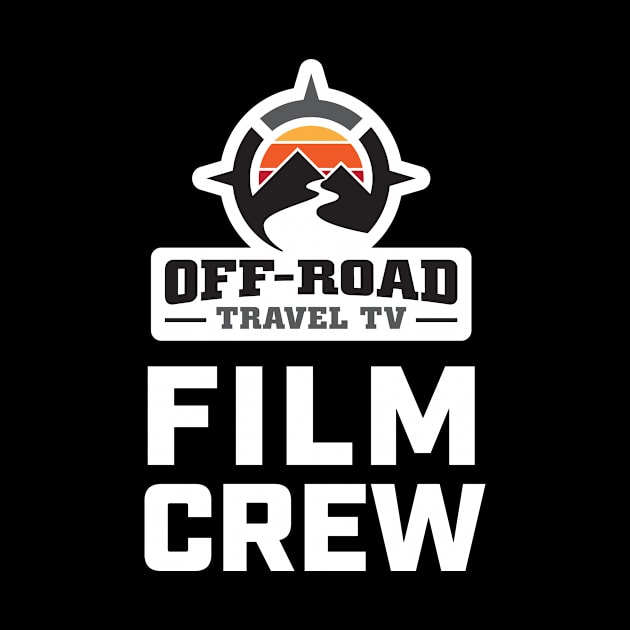 Off-Road Travel TV Crew Shirt front & rear logo by Speed & Sport Adventures