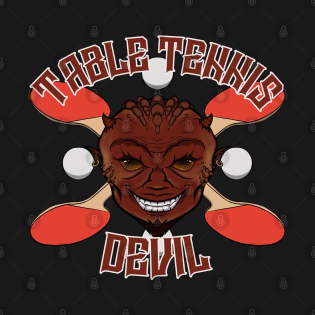 Table Tennis Devil by RampArt