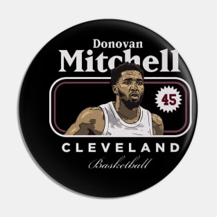 Donovan Mitchell Cleveland Cover Pin