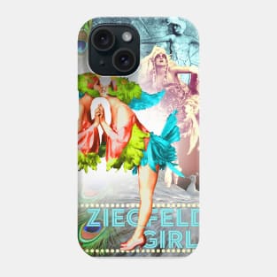 Ziegfeld Girls as Birds - Collage Phone Case