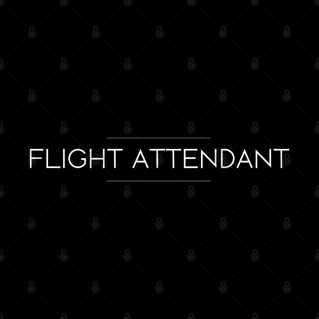 Flight Attendant Minimalist Design by Studio Red Koala