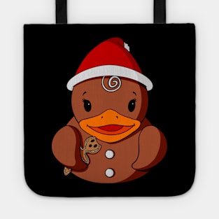 Gingerbread Rubber Duck Tote