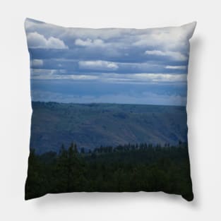 Moody Chelan Clouds Pillow