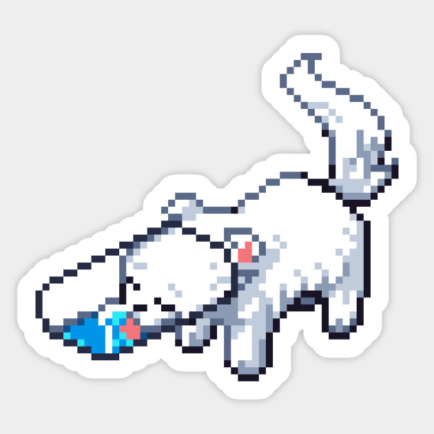 Cat In Glass Cup Meme Meme Sticker Teepublic Uk