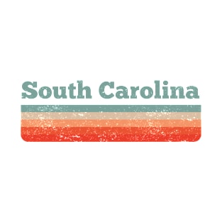 Vintage South Carolina Distressed Retro 80s 90s T-Shirt