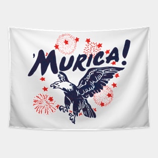 Murica america eagle Tapestry