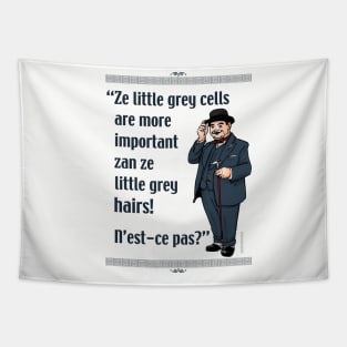 Little Grey Cells Tapestry