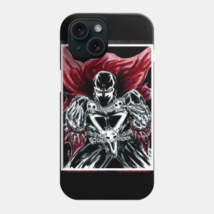 spawn from the dark comics in hell Phone Case