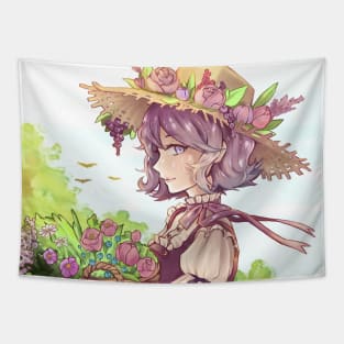 Flower Basket Tapestry