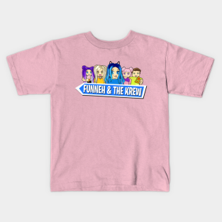 Funneh Roblox Kids T Shirts Teepublic - be awesome and do roblox and minecraft design on t shirt