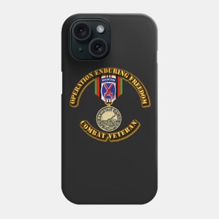 Operation Enduring Freedom - 10th Mtn Div Phone Case