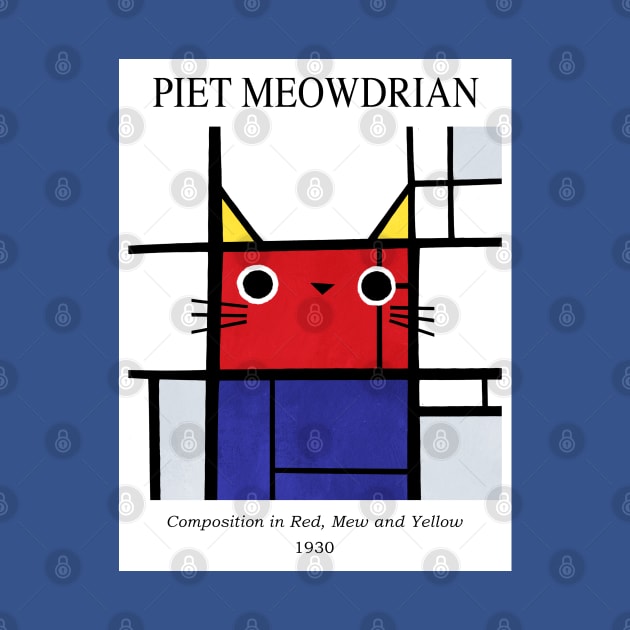 Meowdrian by Planet Cat Studio