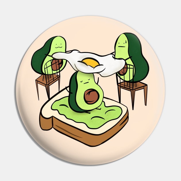 Construction of the avocado toast Pin by Home by Faith