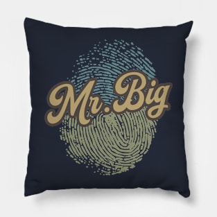 Mr. Big Fingerprint Pillow