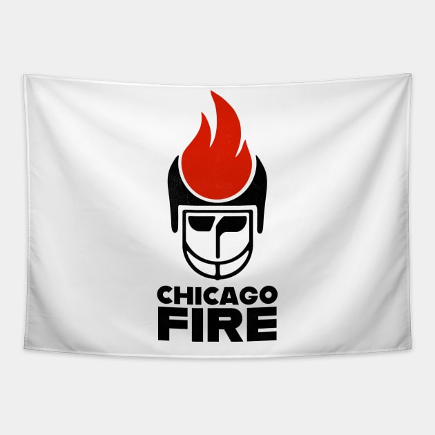 Defunct Chicago Fire Football 1974 Tapestry by LocalZonly