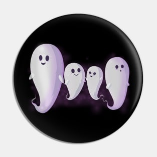 Happy Cute Ghost Pin
